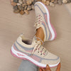 Two-Color Casual Walking Sneaker