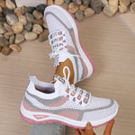 Two-Color Casual Walking Sneaker