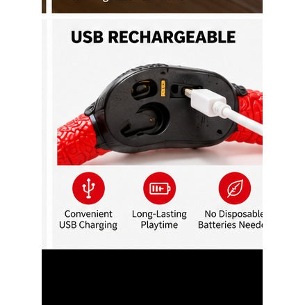 SlitherChase USB rechargeable cat toy